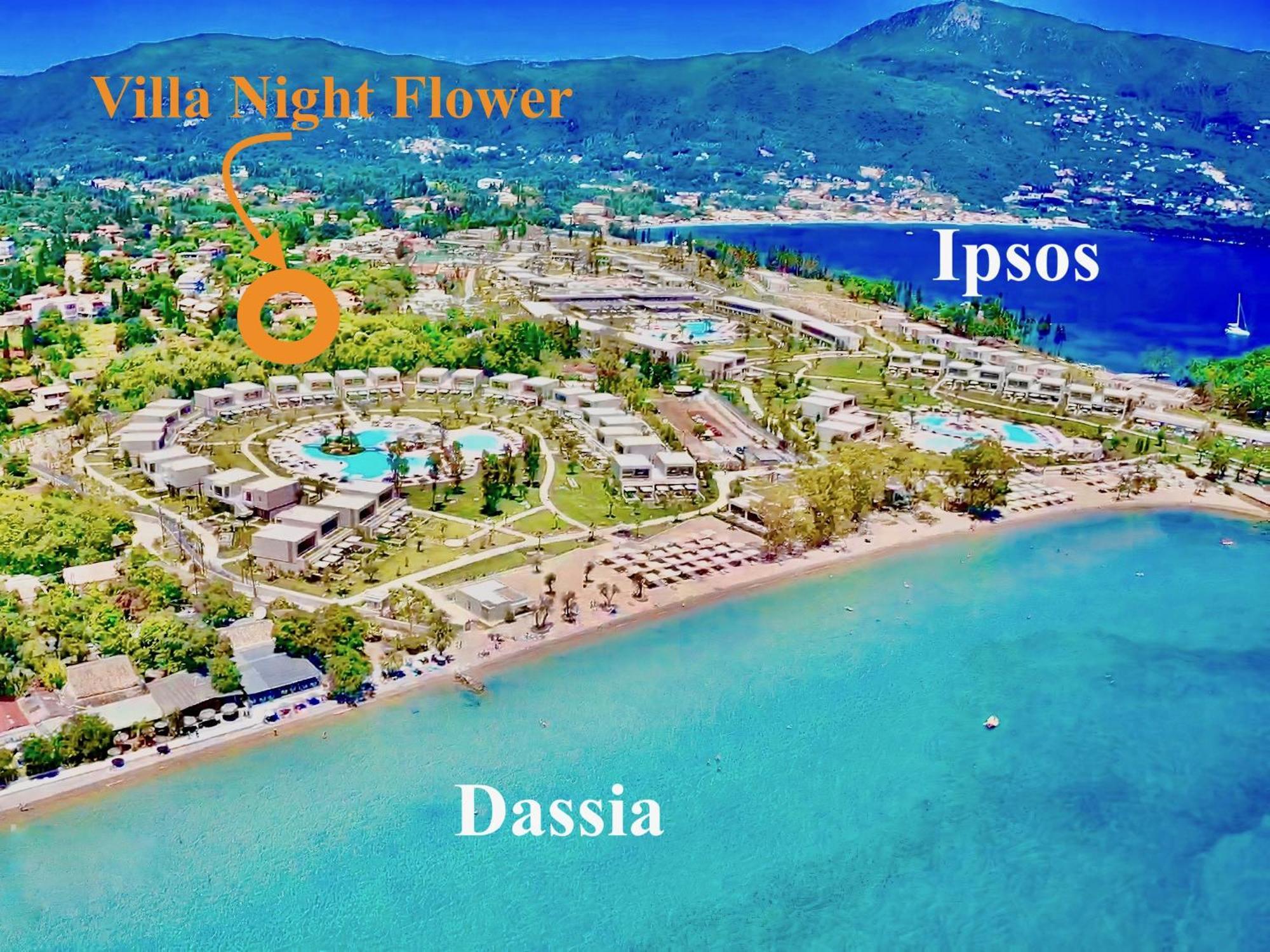 Beach Villa Night Flower With Private Pool By Dadovillas Дасия Екстериор снимка